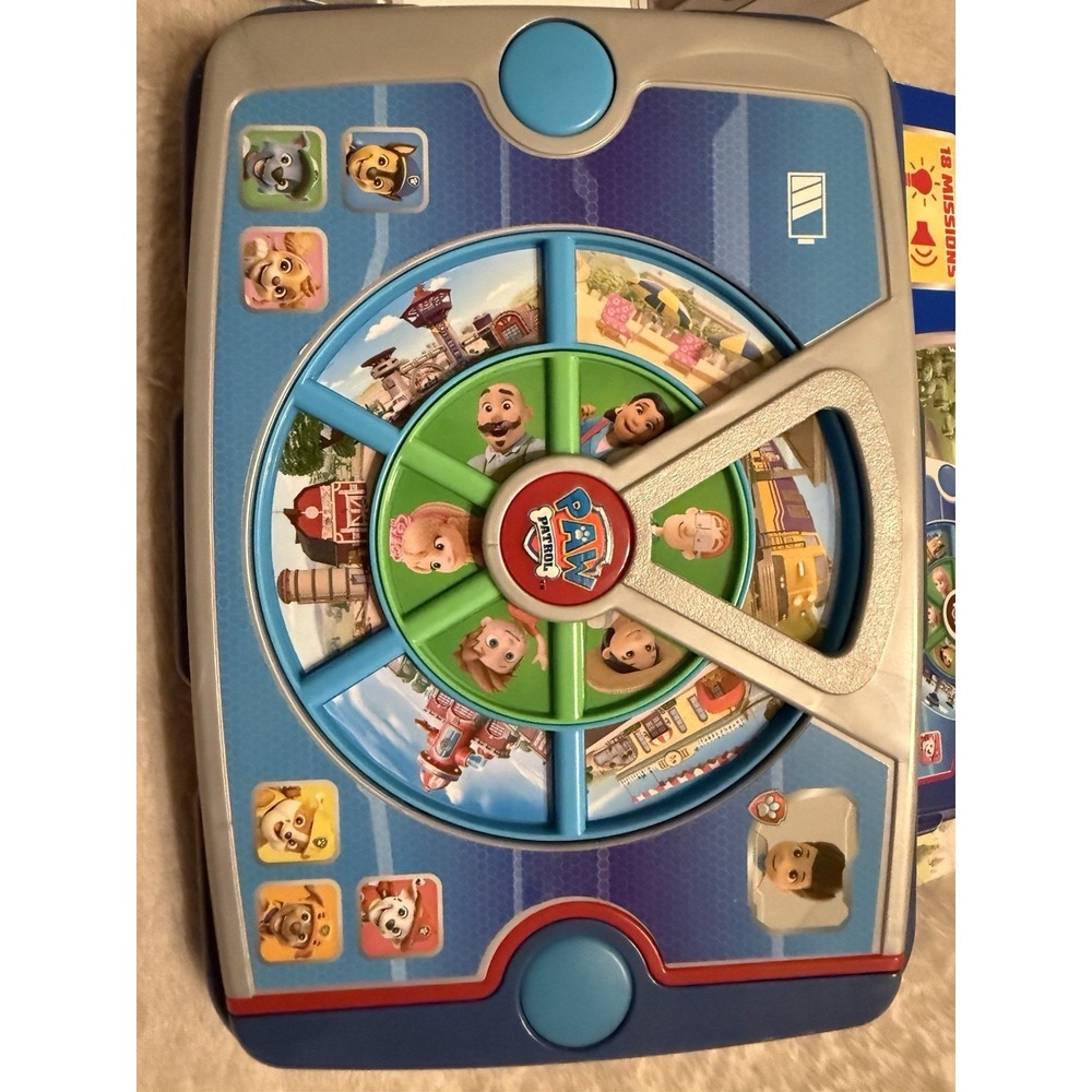 PAW Patrol Ryder Pup Pad Tablet Mission Launcher Rescue Team Used Tested Works - Picture 2 of 7